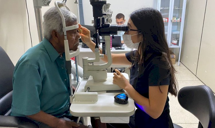 Semsa de Aracruz realiza mutirão de consultas oftalmológicas para pacientes já agendados