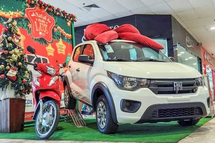CDL de Aracruz promove Campanha Natal Luz com sorteio de carro e moto 0 km