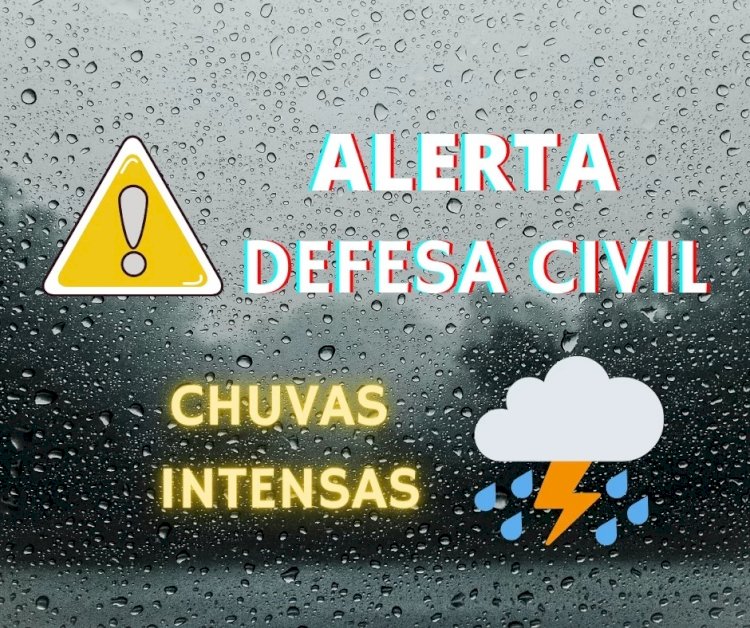 Defesa Civil emite pela primeira vez alerta de chuvas intensas e notifica celulares no ES