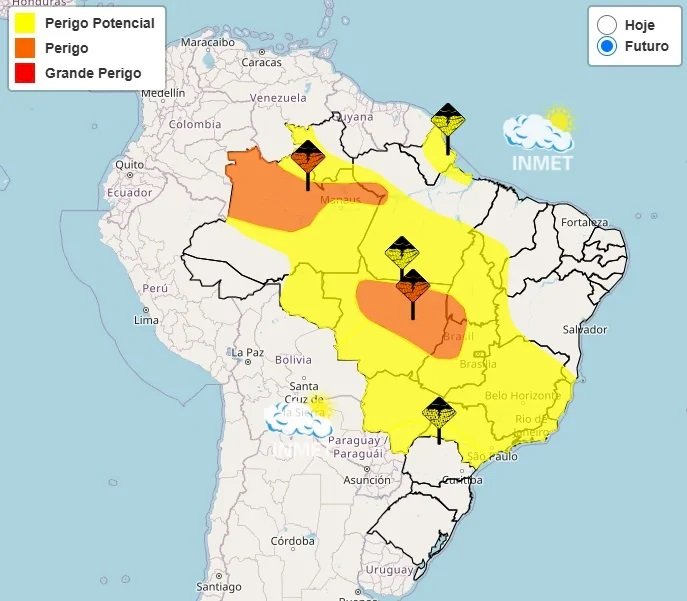 Risco de tempestade no Espírito Santo a partir desta quinta (2)