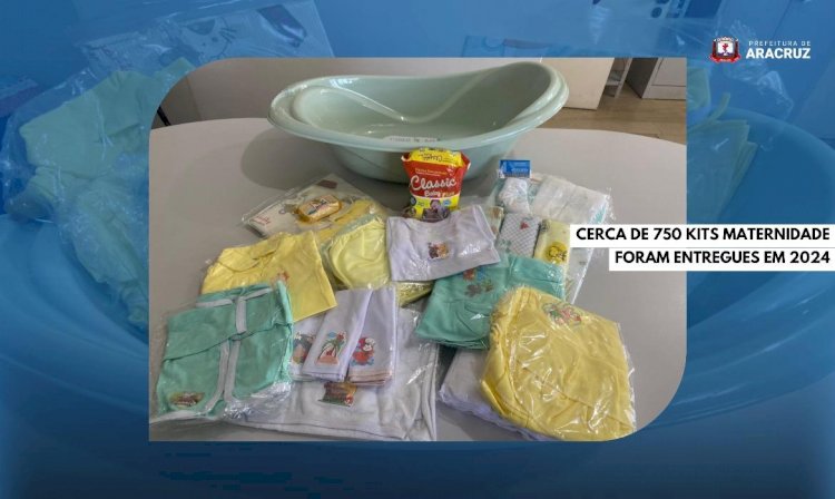 Mais de 750 kits maternidade foram entregues a gestantes em Aracruz