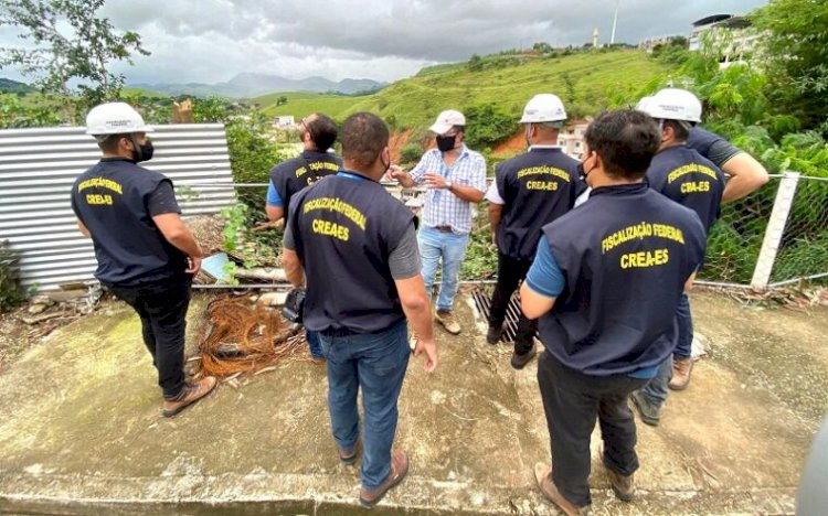 Crea-ES autua 68 pessoas por prática ilegal da profissão durante fiscalização em Aracruz