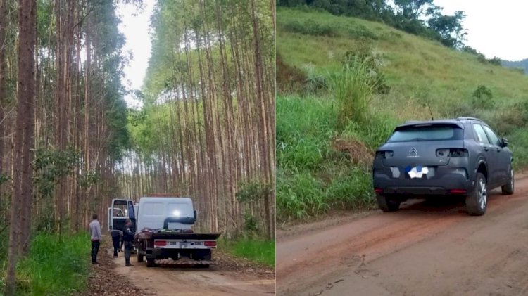 PM recupera caminhão prancha e carro furtados em ação integrada entre Colatina e Aracruz