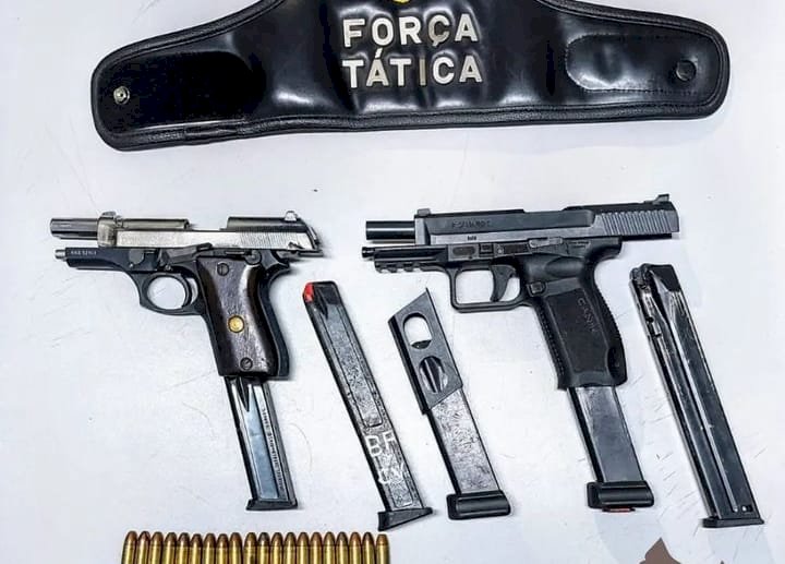 Indivíduo é detido com armas de fogo no Portela em Aracruz