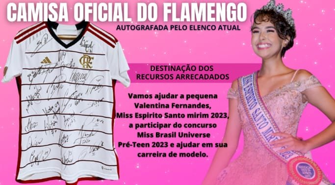 Participe do Sorteio e concorra a uma Camisa Oficial do Flamengo autografada pelo elenco principal