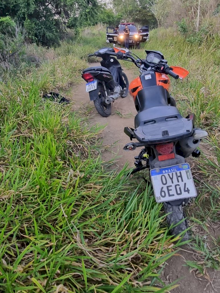 Policia Civil recupera motos furtadas na orla de Aracruz em 24 horas