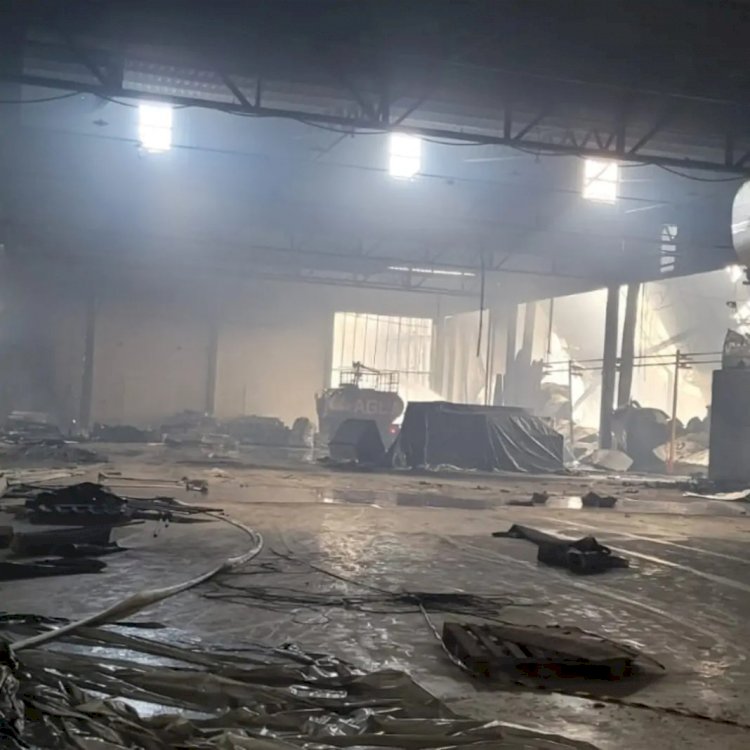 Fábrica da Cacau Show em Linhares foi 50% consumida pelo fogo