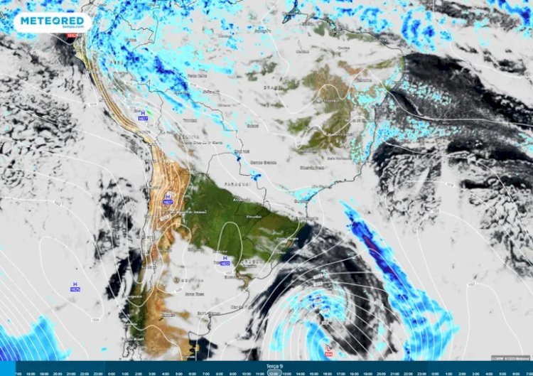 Chegada de frente fria vai derrubar as temperaturas no ES