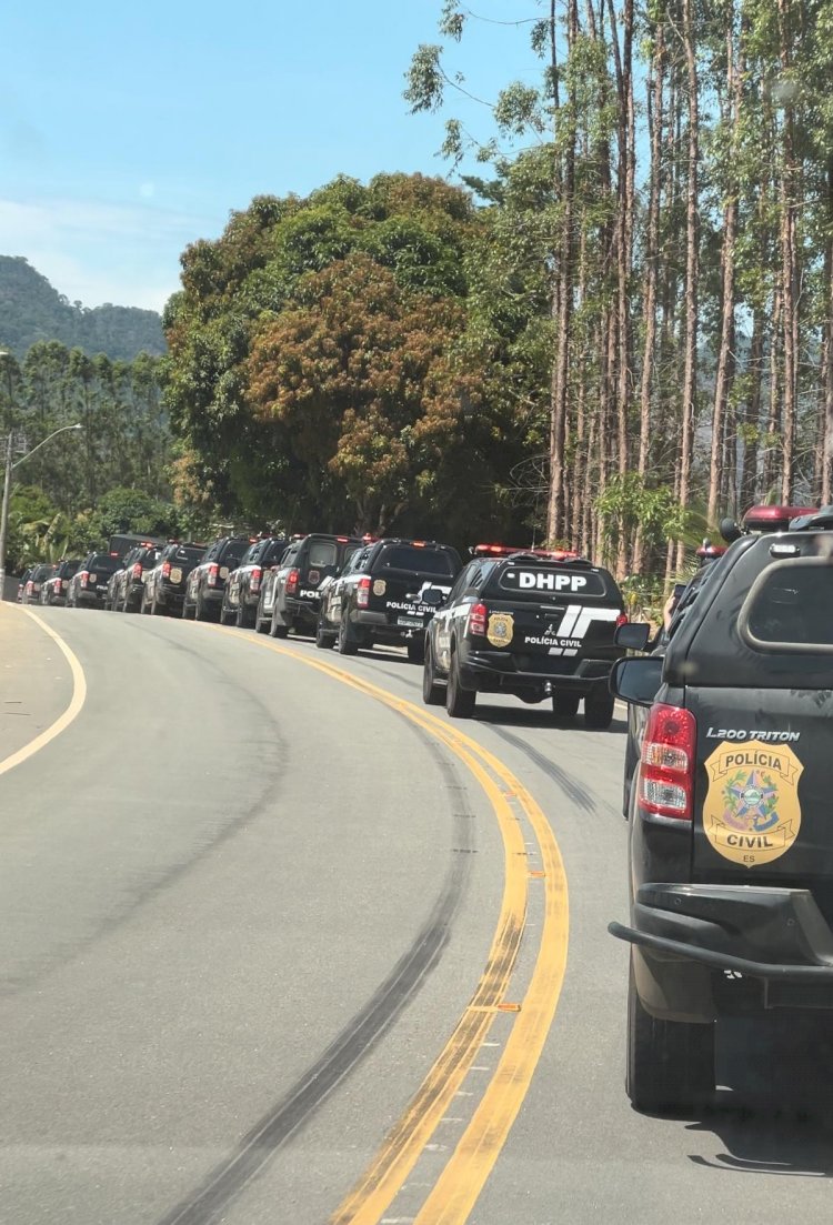 Mais de 50 Policiais Civis realizam Operação no Litoral de Aracruz e Fundão