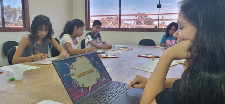 Jovens indígenas de Aracruz participam de oficina de formação em quadrinhos