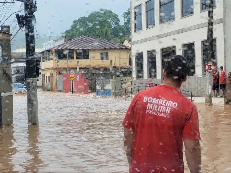 Chuva deixa 104 pessoas fora de casa no ES