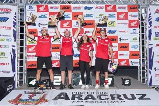 Equipe Honda Racing domina abertura do Brasileiro de Enduro 2024