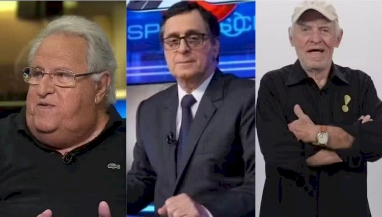 Apolinho, Antero Greco e Silvio Luiz: jornalismo esportivo perde três ícones em menos de 24 horas