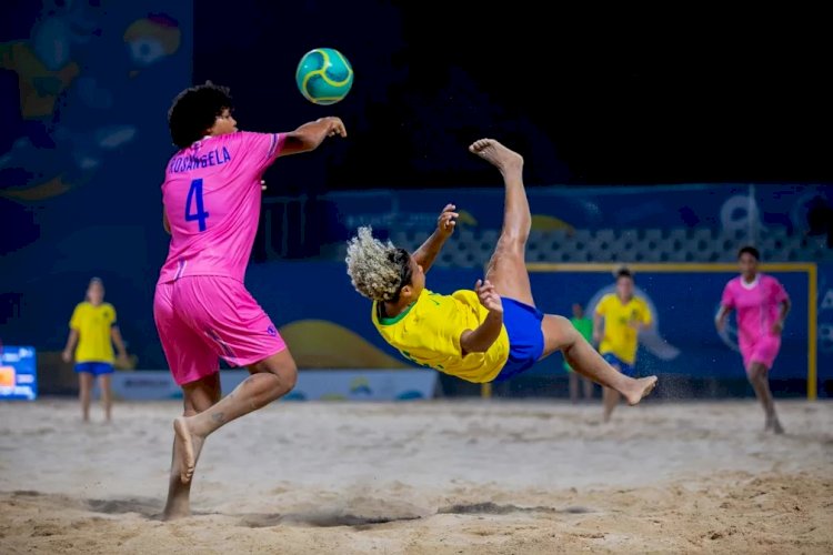 Futebol de areia: jogadoras do Espírito Santo embarcam para a Eurocup