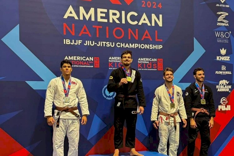 Aracruzense é medalha de ouro de jiu-jítsu em Las Vegas