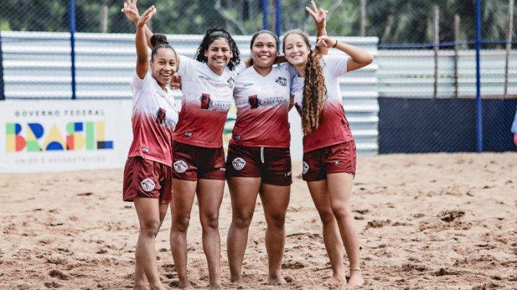 Aracruz está na semifinal do Campeonato Estadual Feminino de Beach soccer