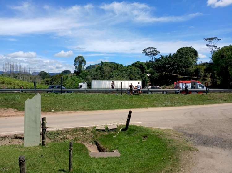 Pedestre morre atropelado em frente ao Grande Buda de Ibiraçu