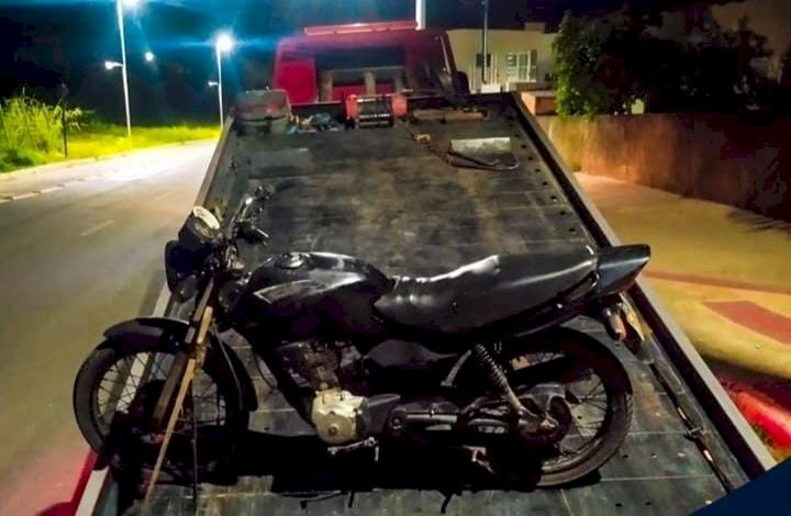 Polícia Militar recupera motocicleta roubada em Aracruz